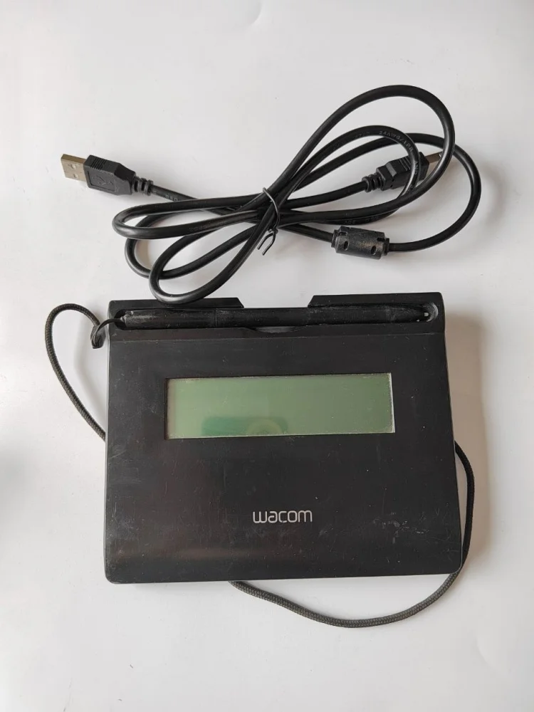 Digital Signature Pad - For Wacom STU300 STU-300 Electronic LCD