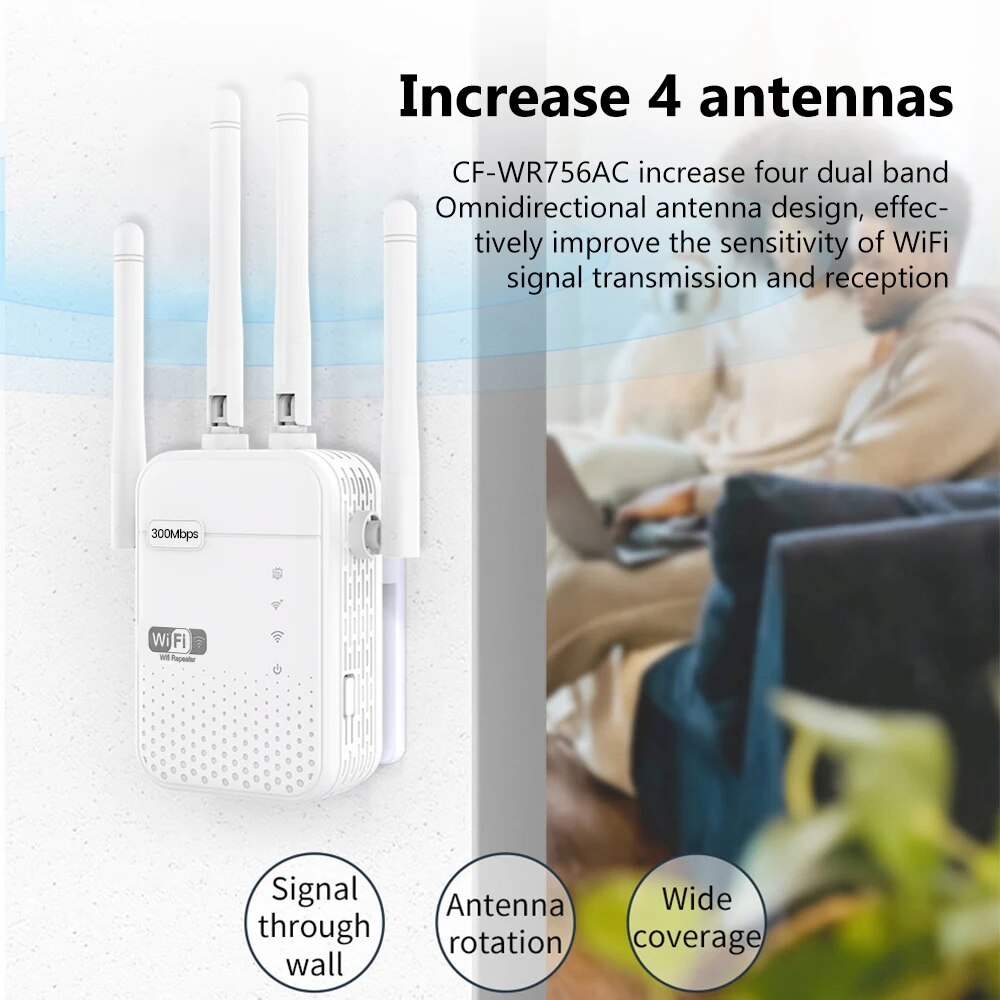 300Mbps Wireless WiFi Repeater - đánh giá và giá Wifi Range Extender