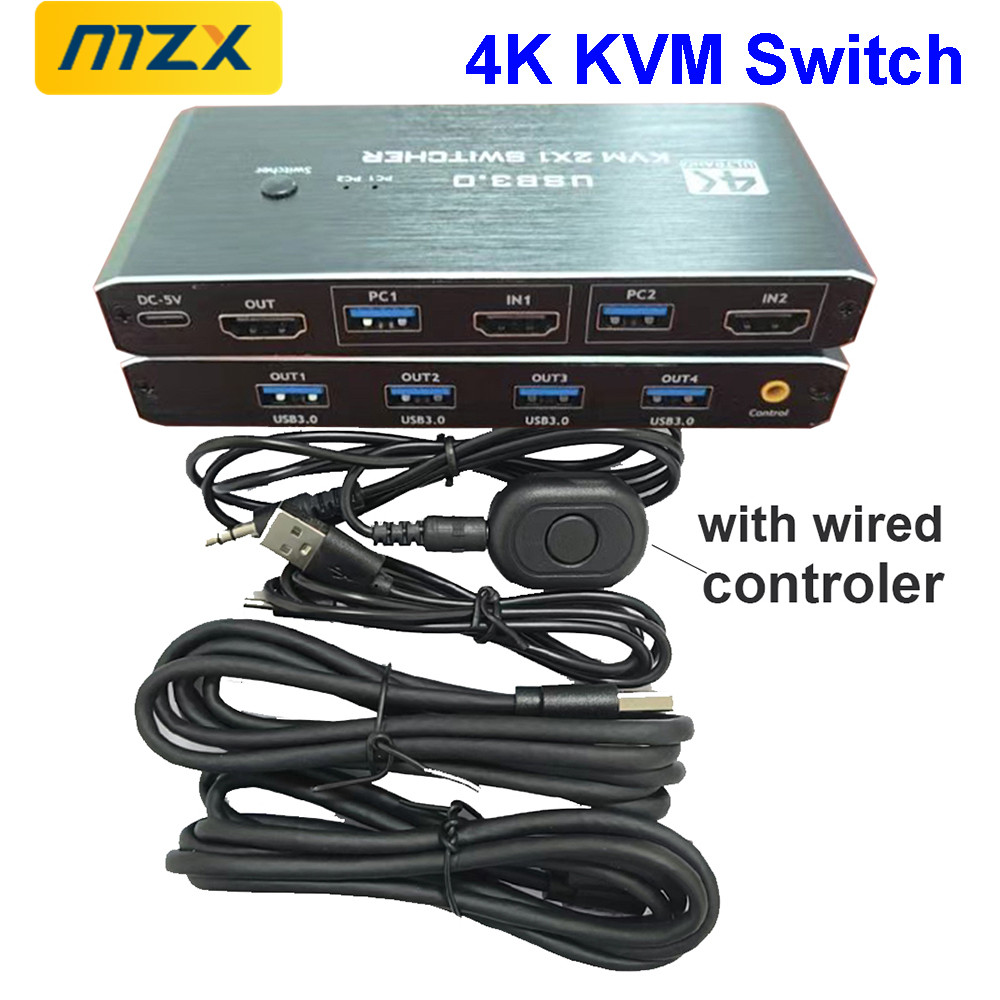 KVM Switch 4K 60Hz Switcher US - đánh giá và giá Hdmi Matrix Switch