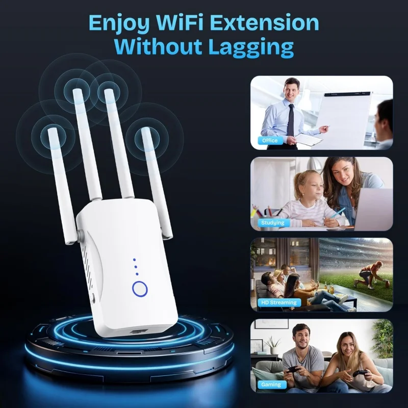 1200Mbps Dual Band WiFi Repeat - đánh giá và giá Wifi Range Extender