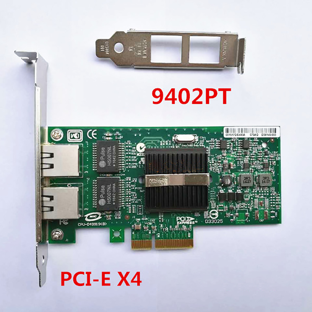 Network Card EXPI 9402PT 82571 - đánh giá và giá Gigabit Network Card