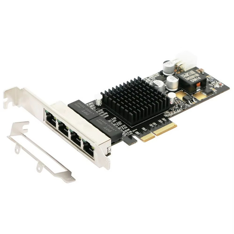 4 Port PCIE POE Network Card 1 - đánh giá và giá Gigabit Network Card