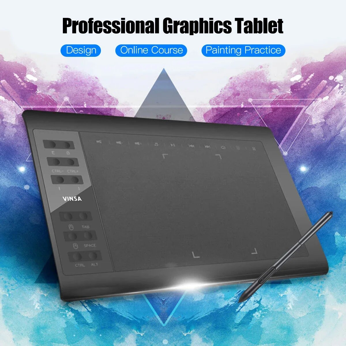 10x6 Inch Professional Graphic - đánh giá và giá Digital Signature Pad